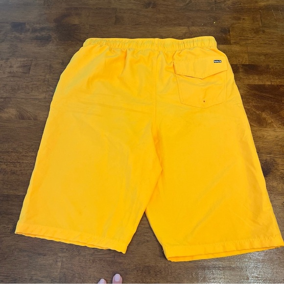 Hurley Yellow Swim Shorts boys size XL - Picture 6 of 9